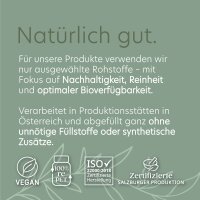 ROOTS OF NATURE Gedächtnis Komplex Vitalpilz-Komplex Kapseln (60 Stk.) –  Cordyceps, Hericium, Chaga, Ginseng, Ginko, Vitamine, pflanzliches Nahrungsergänzungsmittel, vegan