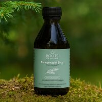 ROOTS OF NATURE Klosterkräuter Tannenwipfel Sirup (250ml) – Kräuter-Sirup mit Tannen- und Fichtenwipfeln, Thymian, Spitzwegerich, Salbei, Apfelsaft, alkoholfrei
