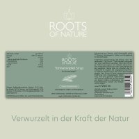 ROOTS OF NATURE Klosterkräuter Tannenwipfel Sirup (250ml) – Kräuter-Sirup mit Tannen- und Fichtenwipfeln, Thymian, Spitzwegerich, Salbei, Apfelsaft, alkoholfrei